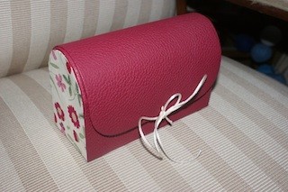 Ma cousette en cuir et Liberty