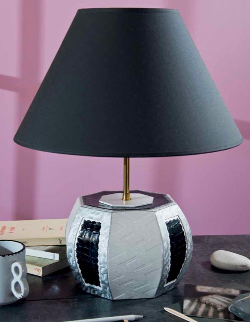 Pied de lampe boule