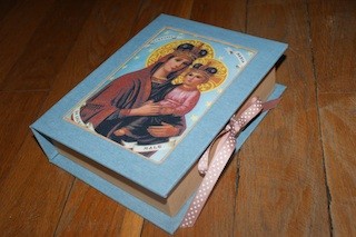 Boite à secrets de 1ière communiante